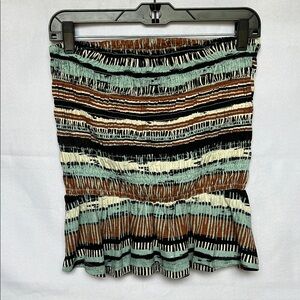 Anthropologie Strapless Top